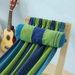 Schlussverkauf 🎁 SoBuy KMB16-J Kinderhängematte Mit Sicherheitsstopper Hängematte Schaukelliege Schaukel Für Kinder BHT Ca.: 120x46x36cm 🎉 -SOBUY SHOP 10387352 3