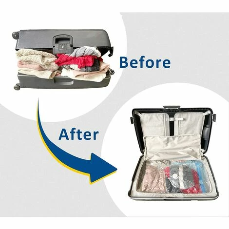 SOBUY Vakuumbeutel Reise 10 Stück Aufbewahrungsbeutel 3 Größen Vakuum Beutel Wiederverwendbar & Kompressionsbeutel CM-595 Coupon 🔥 SOBUY Vakuumbeutel Reise 10 Stück Aufbewahrungsbeutel 3 Größen Vakuum Beutel Wiederverwendbar & Kompressionsbeutel CM-595 😍 -SOBUY SHOP 16209395 4