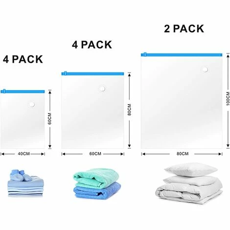 SOBUY Vakuumbeutel Reise 10 Stück Aufbewahrungsbeutel 3 Größen Vakuum Beutel Wiederverwendbar & Kompressionsbeutel CM-595 Coupon 🔥 SOBUY Vakuumbeutel Reise 10 Stück Aufbewahrungsbeutel 3 Größen Vakuum Beutel Wiederverwendbar & Kompressionsbeutel CM-595 😍 -SOBUY SHOP 16209395 5