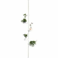 Beste Bewertungen von 🎉 SoBuy KLS09-W Teleskop Blumentreppe Blumenregal Höhenverstellbarer Pflanzenständer Pflanzentreppe Pflanzenregal Innenbereich Balkon Höhe: 259-314cm ⌛