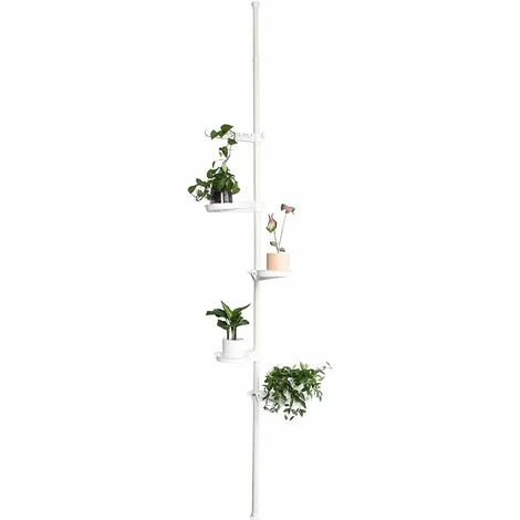 SoBuy KLS09-W Teleskop Blumentreppe Blumenregal höhenverstellbarer Pflanzenständer Pflanzentreppe Pflanzenregal Innenbereich Balkon Höhe: 259-314cm Beste Bewertungen von 🎉 SoBuy KLS09-W Teleskop Blumentreppe Blumenregal Höhenverstellbarer Pflanzenständer Pflanzentreppe Pflanzenregal Innenbereich Balkon Höhe: 259-314cm ⌛ -SOBUY SHOP 35582530 1
