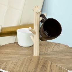 Angebote 😉 SoBuy FBT38-WN Design Beistelltisch Mit Tassenhalter, Dreibeiner, Couchtisch, Kaffeetisch, Sofatisch, Balkontisch, Φ 40cm 😀 4 Angebote 😉 SoBuy FBT38-WN Design Beistelltisch Mit Tassenhalter, Dreibeiner, Couchtisch, Kaffeetisch, Sofatisch, Balkontisch, Φ 40cm 😀 -SOBUY SHOP 51327001 3