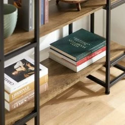 Schlussverkauf ✨ SoBuy FSB33-F Vintage Konsolentisch Mit 3 Ablagen Metall Flurtisch Dekotisch Sideboard Beistelltisch Natur/Schwarz BHT Ca: 110x96x35cm 👍 5 Schlussverkauf ✨ SoBuy FSB33-F Vintage Konsolentisch Mit 3 Ablagen Metall Flurtisch Dekotisch Sideboard Beistelltisch Natur/Schwarz BHT Ca: 110x96x35cm 👍 -SOBUY SHOP 51327684 4