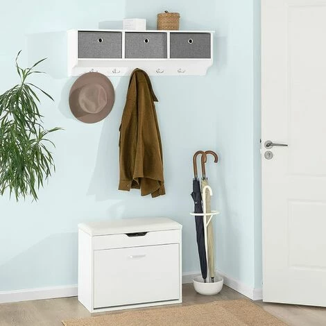 SoBuy FSR95-W Schuhbank mit Sitzkissen Sitzbank Schuhregal Schuhschrank Garderobenbank Schuhkipper mit 1 Klappe Sitzkommode BHT ca.: 60x50x30cm Besorgen 🎁 SoBuy FSR95-W Schuhbank Mit Sitzkissen Sitzbank Schuhregal Schuhschrank Garderobenbank Schuhkipper Mit 1 Klappe Sitzkommode BHT Ca.: 60x50x30cm 🤩 -SOBUY SHOP 51327712 2