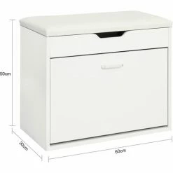 Besorgen 🎁 SoBuy FSR95-W Schuhbank Mit Sitzkissen Sitzbank Schuhregal Schuhschrank Garderobenbank Schuhkipper Mit 1 Klappe Sitzkommode BHT Ca.: 60x50x30cm 🤩 6 Besorgen 🎁 SoBuy FSR95-W Schuhbank Mit Sitzkissen Sitzbank Schuhregal Schuhschrank Garderobenbank Schuhkipper Mit 1 Klappe Sitzkommode BHT Ca.: 60x50x30cm 🤩 -SOBUY SHOP 51327712 5