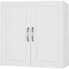Top 10 👍 SoBuy FRG231-W Hängeschrank Mit Zwei Türen Wandschrank Badschrank Küchenschrank Medizinschrank Weiß BHT Ca: 60x60x30cm 👏 -SOBUY SHOP 5479237 1
