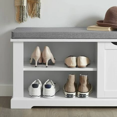 SoBuy Wandgarderobe-Set Flurset Flurmöbel Schuhbank mit Sitzfläche Flurgarderobe FSR84-W+FRG282-W Bestes Angebot 🧨 SoBuy Wandgarderobe-Set Flurset Flurmöbel Schuhbank Mit Sitzfläche Flurgarderobe FSR84-W+FRG282-W 🧨 -SOBUY SHOP 58525153 2