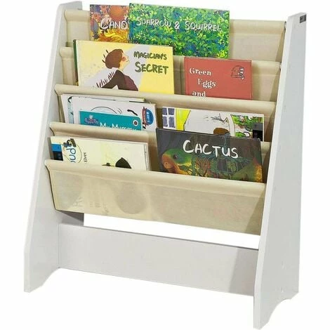 SoBuy FRG225-W Kinder-Bücherregal Hängefächerregal Zeitungsständer mit 4 Ablagefächern Büchergestell BHT ca: 62x71x29cm Rabatt 🎁 SoBuy FRG225-W Kinder-Bücherregal Hängefächerregal Zeitungsständer Mit 4 Ablagefächern Büchergestell BHT Ca: 62x71x29cm 🤩 -SOBUY SHOP 7490858 1