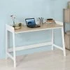 Beste Bewertungen von ✔️ SoBuy FWT41-WN Schreibtisch Tisch Computertisch Bürotisch Weiß/natur BHT Ca.: 125x80x51cm 💯 -SOBUY SHOP 8489313 1