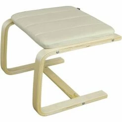 Blitzangebot 👏 SoBuy FST38-W Hocker, Fußhocker Zum Abstützen Der Füße, Fußablage Für Relaxsessel Höhe 39cm 😍