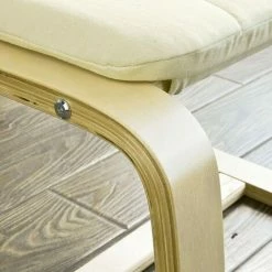 Blitzangebot 👏 SoBuy FST38-W Hocker, Fußhocker Zum Abstützen Der Füße, Fußablage Für Relaxsessel Höhe 39cm 😍 -SOBUY SHOP 8489314 4